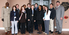 Thomas Jefferson High School DECA competed in state with high hopes. Photo from Matt Nicolo