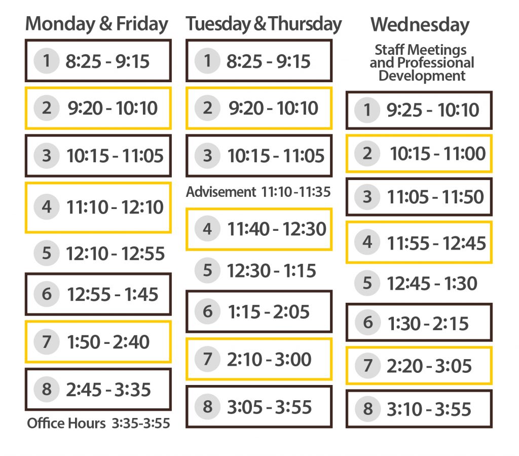 Hours & Schedule | Thomas Jefferson High School